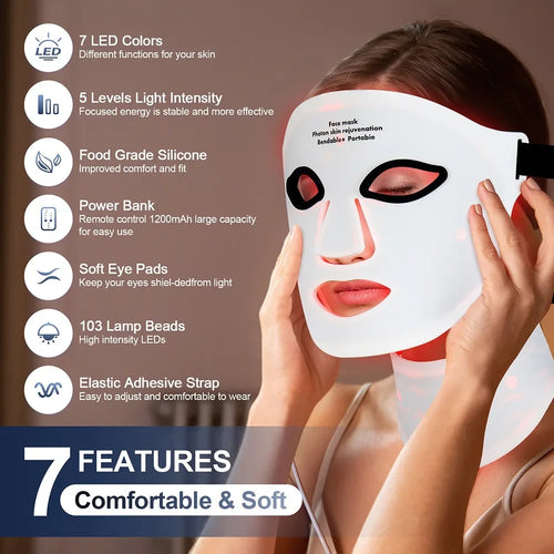 Silicone LED Photon Therapy Mask