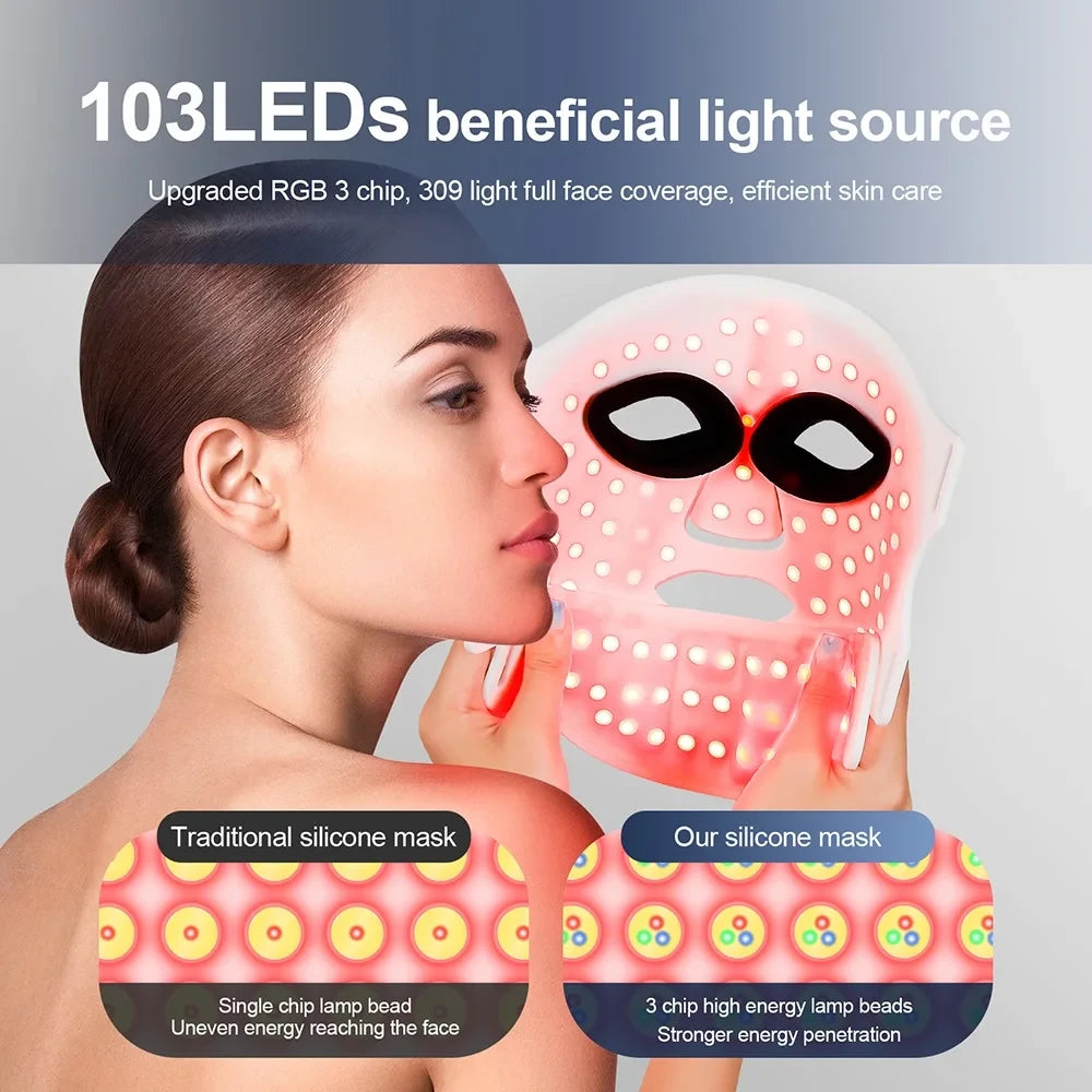 Silicone LED Photon Therapy Mask